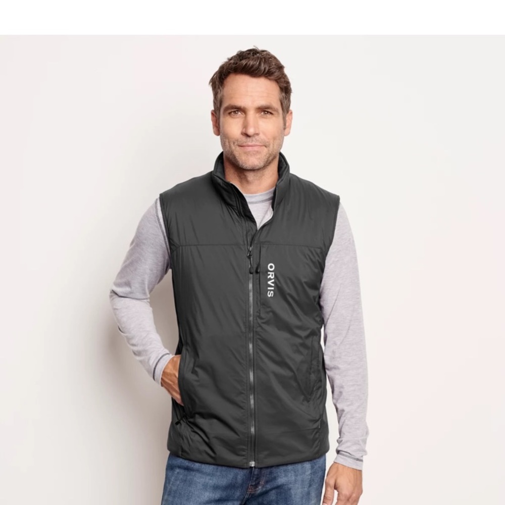 Orvis Men's PRO Insulated Vest.  Black/Medium.  Only worn once.